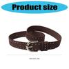 Fashionable Simple Belt Adjustable Women's Belt PU Leather Solid Color Jeans Waist Strap For Casual Wear