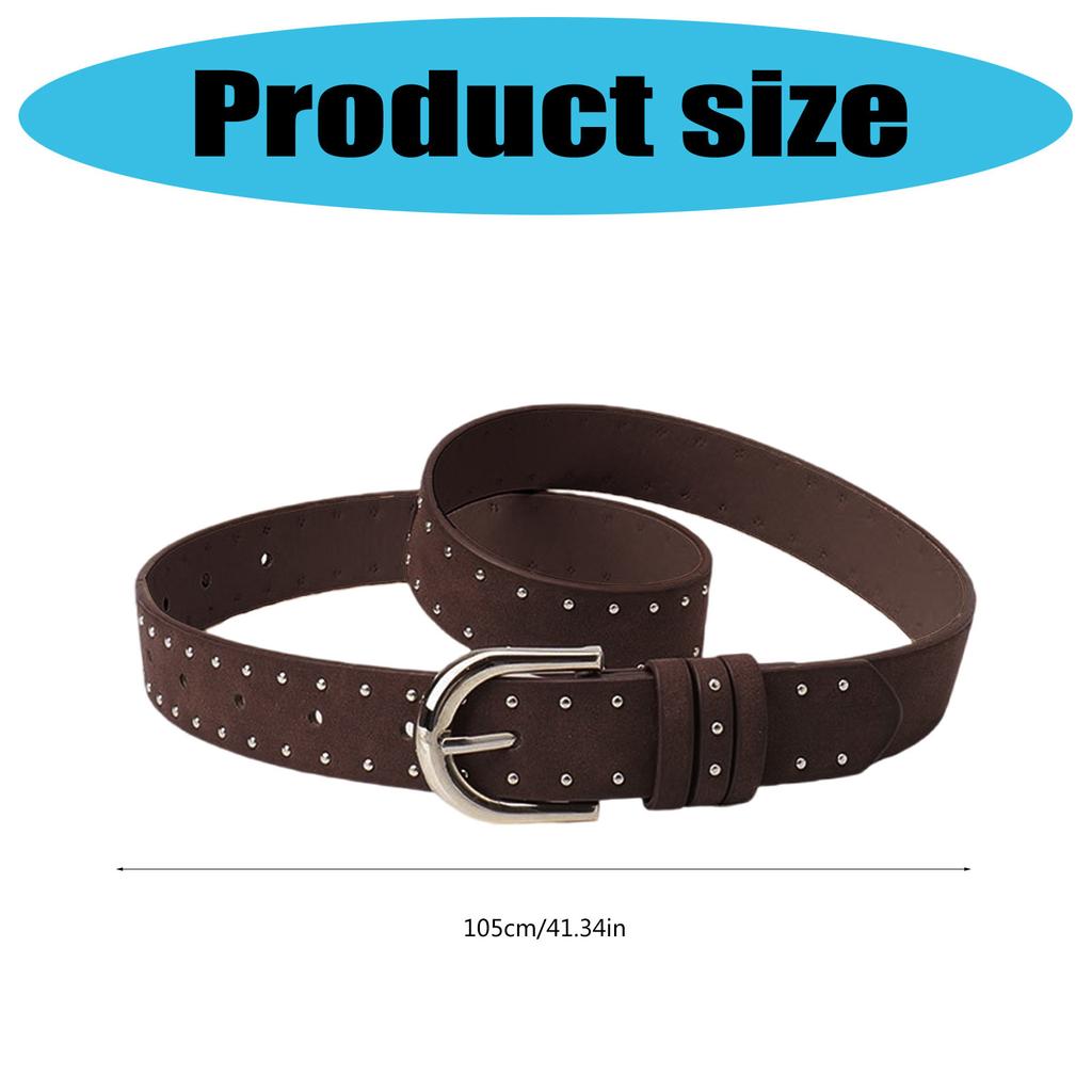 Fashionable Simple Belt Adjustable Women's Belt PU Leather Solid Color Jeans Waist Strap For Casual Wear