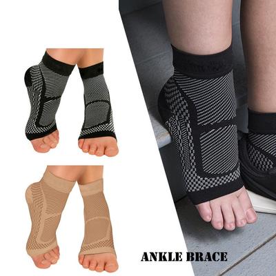 1 Paar Knöchelbandage Kompressionsmanschette Plantarfasziitis-Socke für Achillessehnenentzündung, Gelenkschmerzen, Fersensporn-Schmerzen Fußgewölbeunterstützung