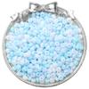 70pcs Glass Seed Beads Charm Frosted Mineral Abacus Czech Spacer Beads For Jewelry Making Accessories