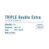 Victas Triple Double Extra Table Tennis Rubber Soft Red MAX 200060, Black