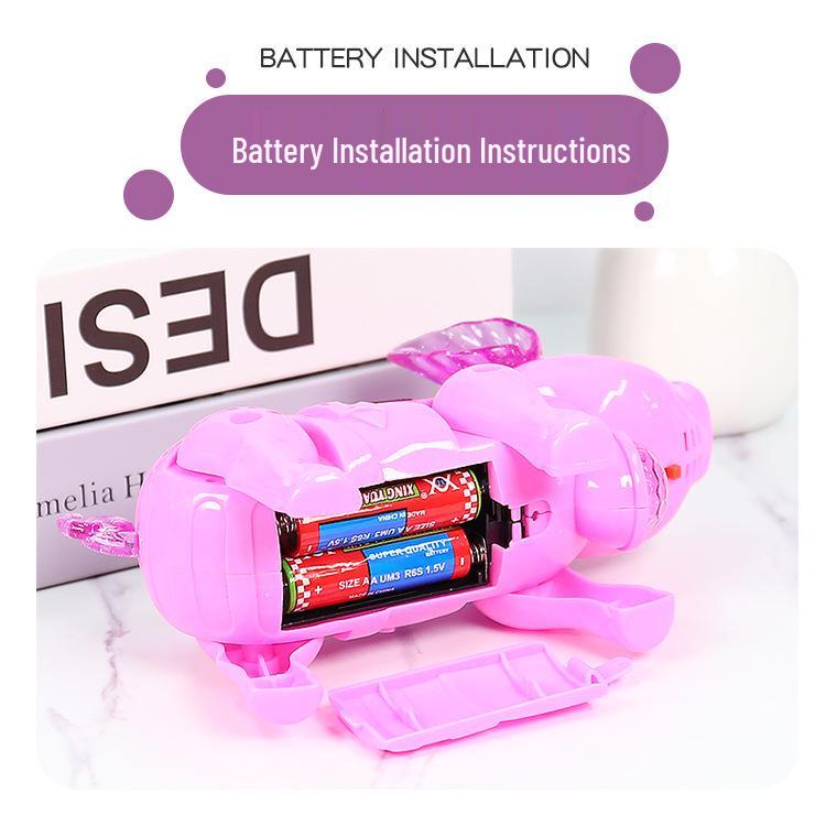 Dancing Singing Piggy Toy with LED Leash - Children's Entertainment Toy