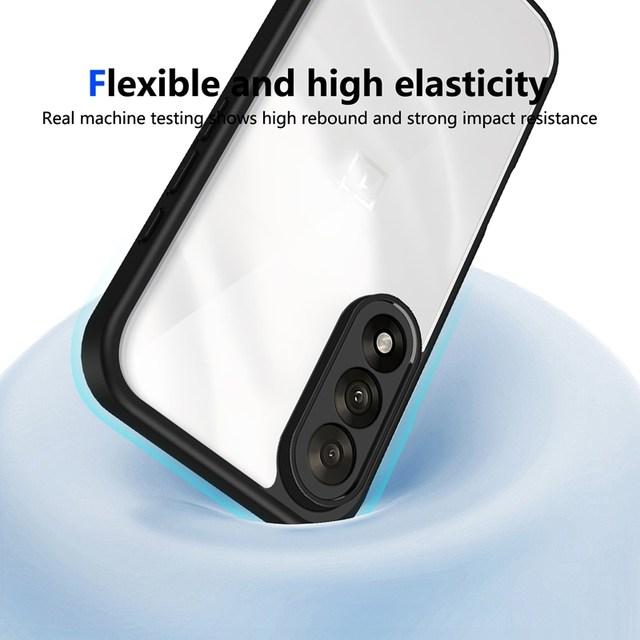 Transparent Silicone Case For Oppo K13 Turbo Pro K12 Plus K12X K12S K11 PC Back TPU Bumper Shockproof Clear Phone Cases Cover