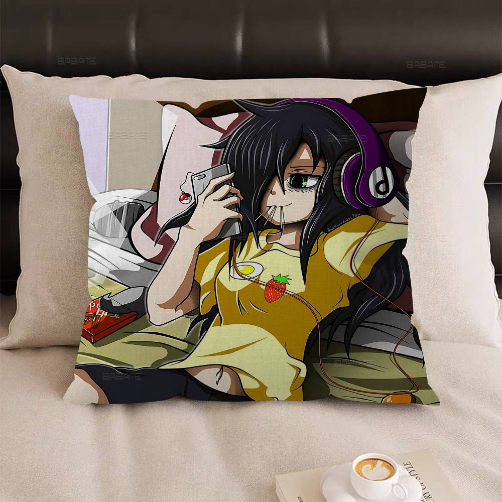 Kuroki Tomoko Personalized Picture Text Home Decorative Pillows Household Gifts 45X45Cm