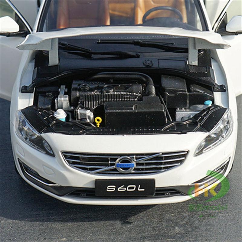 1:18 Volvos S60L S60 Alloy Car Model Diecasts Metal Vehicles Car Model High Simulation Collection Childrens Toys Gift Decoration