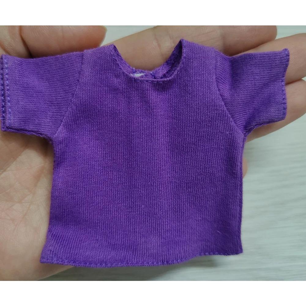 1 SZTUKA T-shirt dla lalki 1/6 dla blyth Codzienne ubrania koszulki barbi dla Licca, Azone, kurhn Akcesoria do koszulek dla lalek