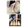 Baotou Half Slippers for Women's Summer Outwear New Pregnant Women's Soft Sole Knitted Flat Bottom Fish Mouth Muller Shoes French Cool Slippers