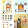 Wooden Kids Behavior Record Chart With Stickers For Early Education Self Control