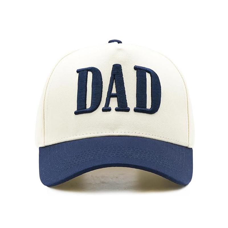 MOMMIN MAMA DAD Outdoor 3D Stickerei Baumwolle Retro Damen Verstellbar Trucker Kappe Lässig Herren Spleißfarbe Baseball Snapback Hüte