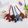 New Rich Style Leather Doll Backpack Keychain Ornament