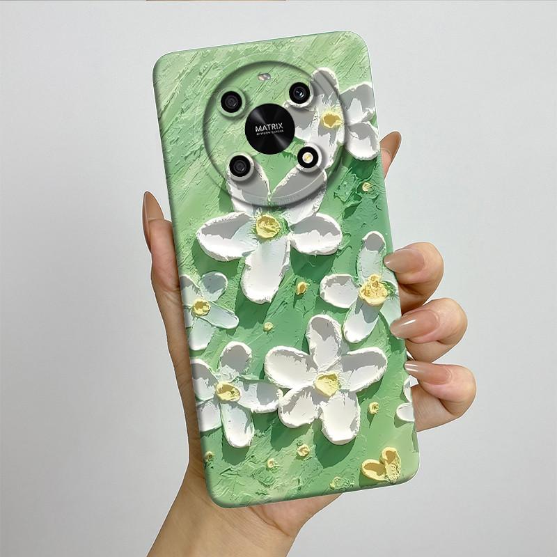 For Honor X9 4G 5G / Magic 4 Lite 4G 5G Phone Case ANY-NX1 LX1 LX2 LX3 Soft Silicone Sweet Painted Cover Cute Printed Casing