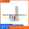 ISO7380 304 Stainless Steel Pan Head Hex Socket Bolt, M4-M12