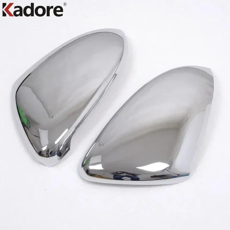 Rearview Mirror Cover Trim For Volkswagen VW Golf 7 GTI MK7 2013-2018  Chrome Car Side Wing Mirrors Cap Shell Accessories