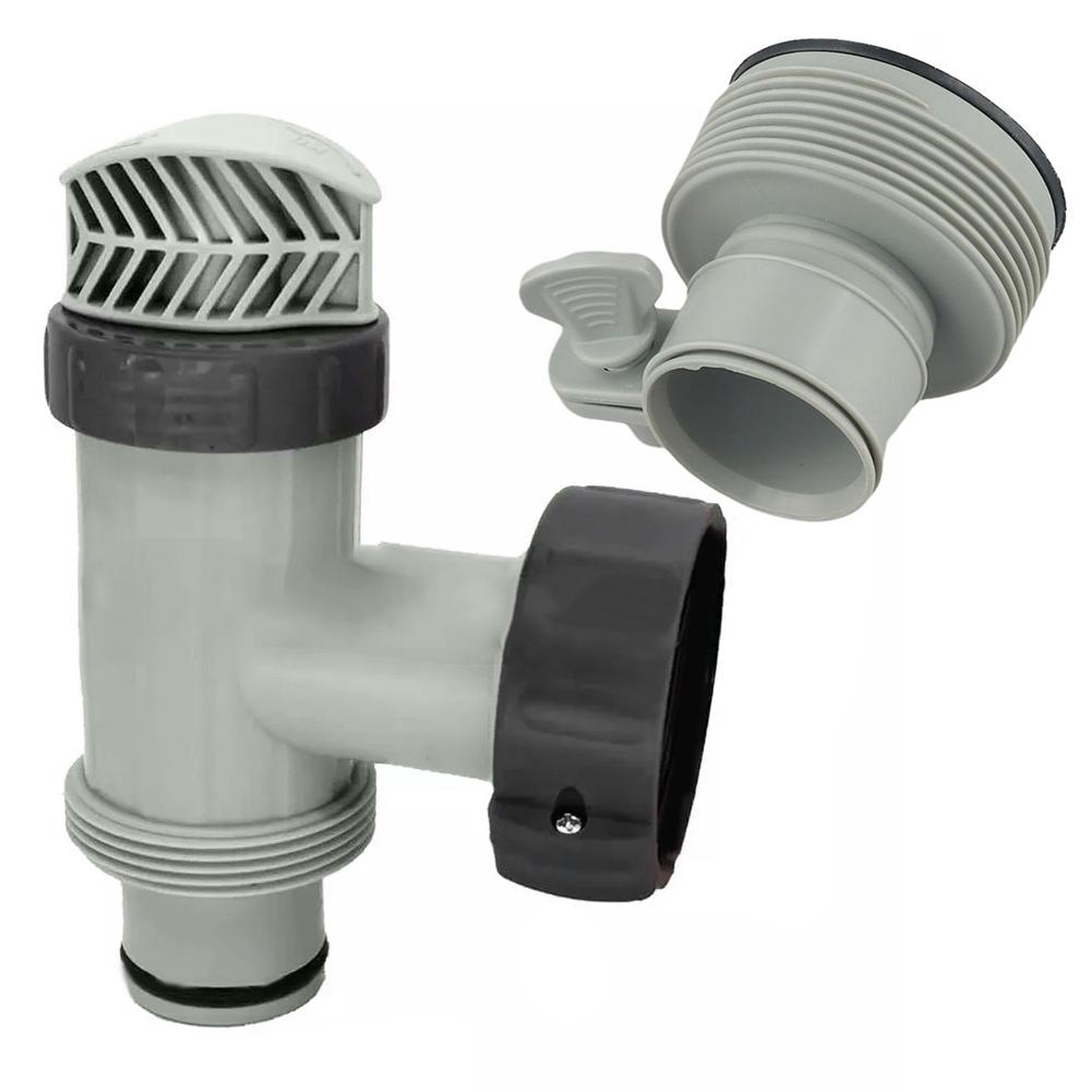 Robinet de piscine et adaptateur de tuyau Type B Conçus pour les piscines hors sol avec installation rapide et fonctionnement fiable
