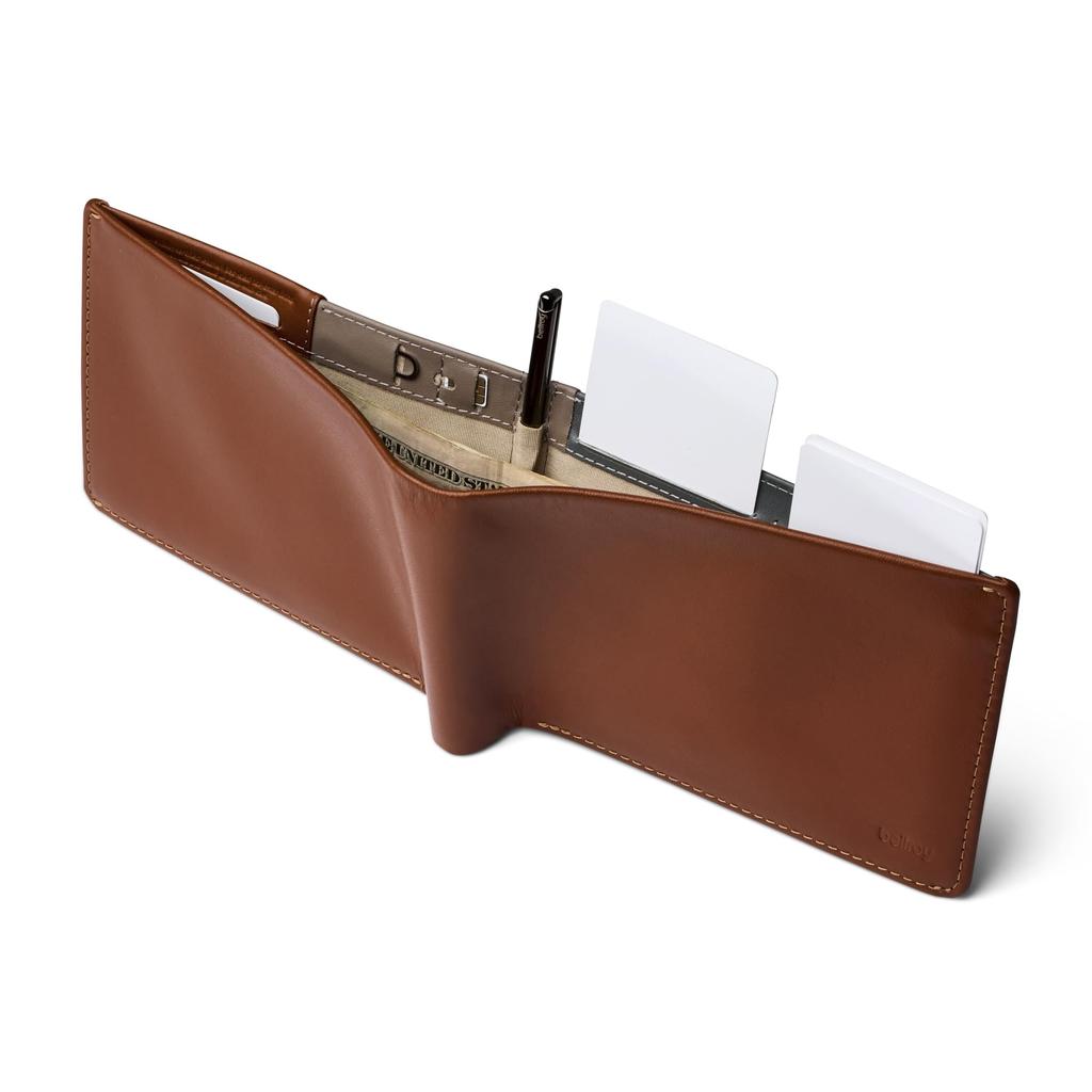 Bellroy Travel Travel Document Holder Sienna Wallet, (Passport, Tickets, Cards, Pen) -