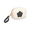 MARY QUANT Enamel Icon Daisy Patch Minimal Pouch X W14 X D5cm Ivory H10.5