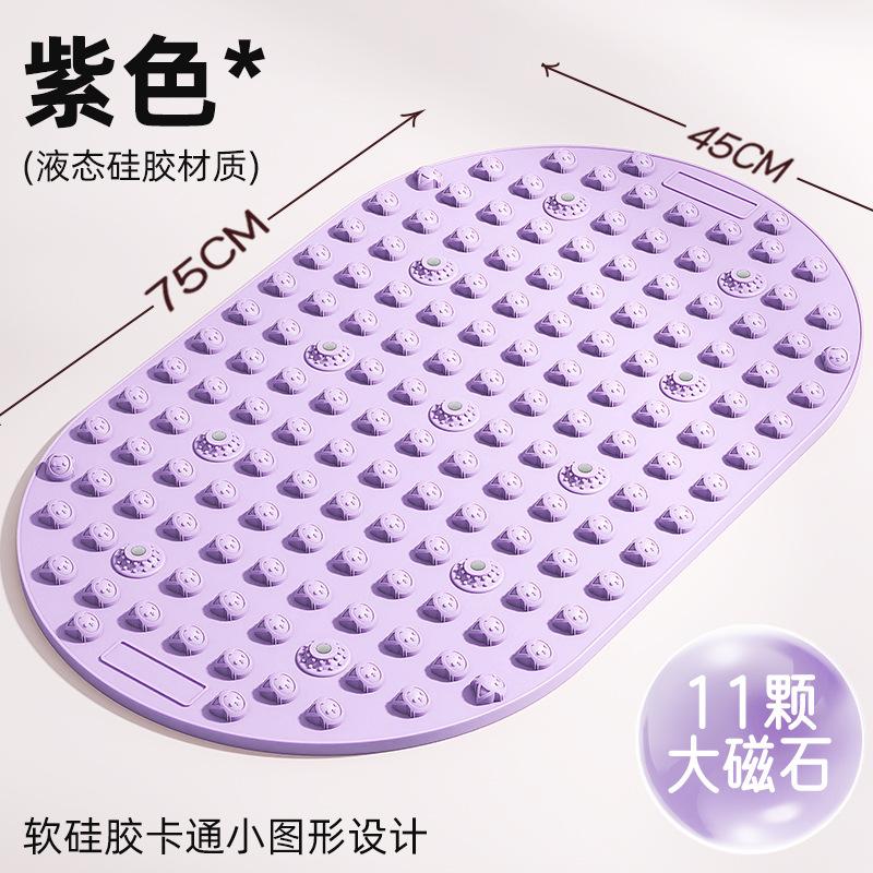 

Коврик для массажа ног Домашняя йога Маленькие зимние побеги бамбука Супер боль Массаж подошвы стопы круговыми движениями фиолетовый