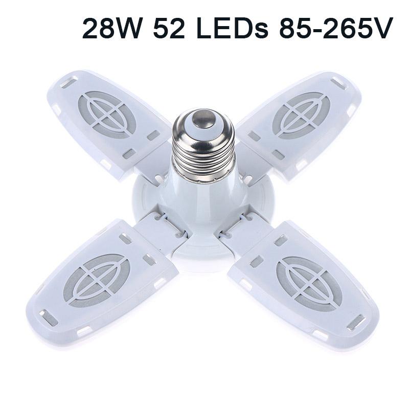 1Pc E27 Bulb Led Indoor Bulb Fan Leaf Super Bright Home Decoration Living Room Styling Light Ceiling Light Led E27 Bulb