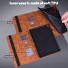 Suitable for ipad 10.9 2026 flat leather case mini6 retro peacock flower embossed card holder shell