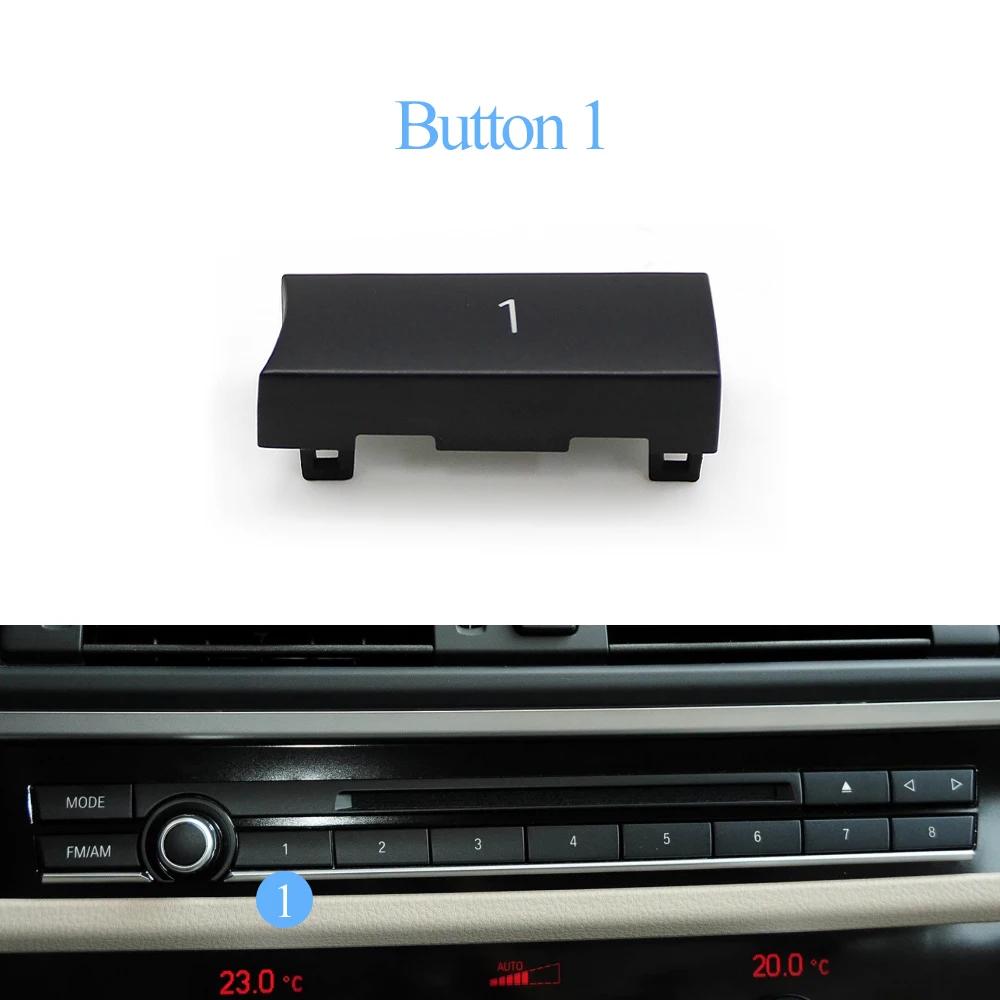 For BMW 5 5GT 6 7 Series F10 F11 F18 F07 F06 F12 F13 F01 F02 F04 Car Front Dashboard Console Radio CD Player MODE FM AM Button