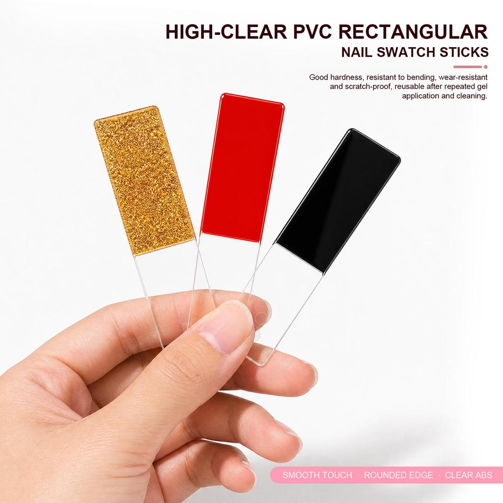Manicure Practice Nail Polish Color Card Color Plate 50 Pieces Nail Polish Color Display Board Manicure