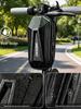Large Capacity Waterproof Hard Shell Front Bag for Folding Bikes & Scooters