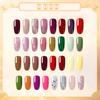 8.5ml Nail Art Gel Varnish Long Lasting No Odor Delicate UV Color Soak Off Enamel for Salon