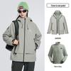Camel Unisex Outdoor 3-in-1 Fleece Lined Jacket M34CA49650