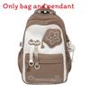 Youthful Style Nylon School Backpack With Color Blocked Cute Letter Star Print For Teens