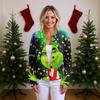 Women'S Christmas Sweater Cute Fun Christmas Sweater Fall And Winter Long Sleeve Knitted Sweater