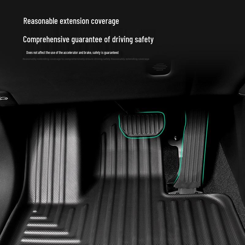 Xiaopeng G9 Car Floor & Trunk Mats: Custom Fit for 22-25 Models, TPE Material, Includes Seat Back Mats