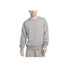 Nike Solo Swoosh Solid Color Loose Fit Crew Neck Long Sleeve Sweatshirt Men Tops Teal-Grey DX0812-029