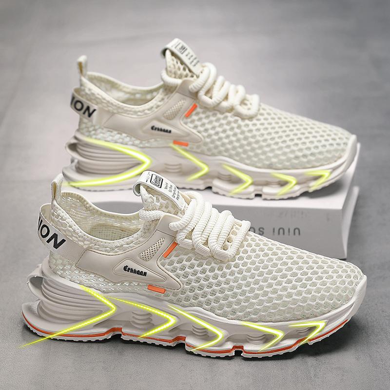 New men's shoes mesh comfortable trend sports shoes men's youth fashion leisure travel student casual shoes
