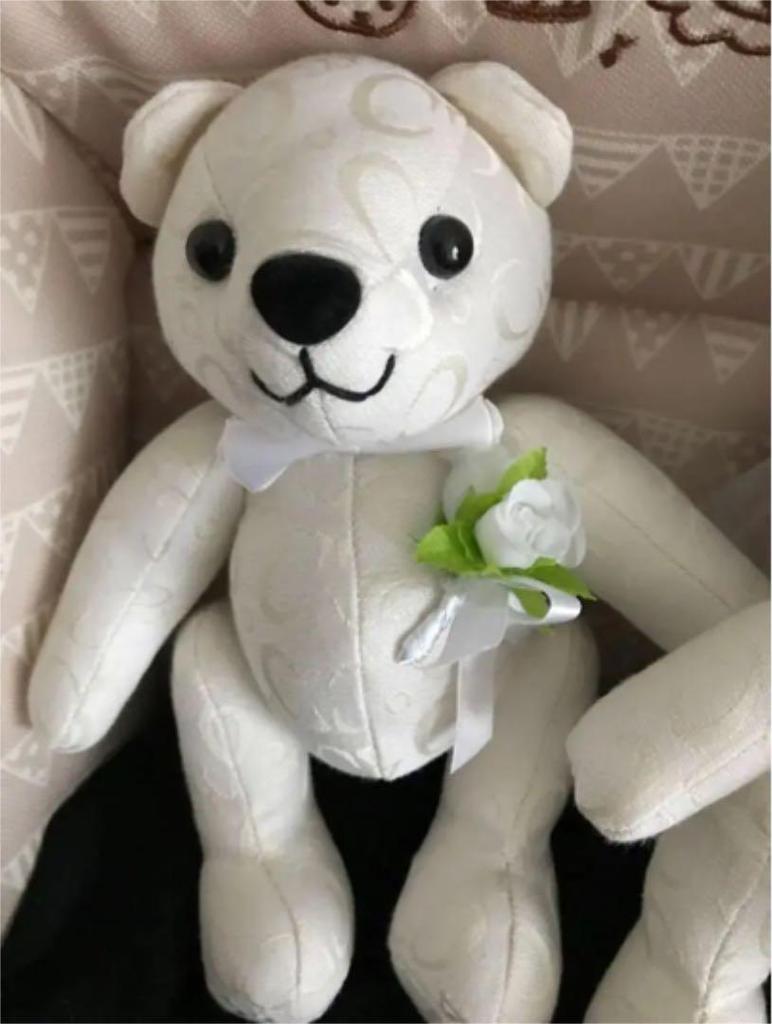[USED] 4℃ Wedding Teddy Bear