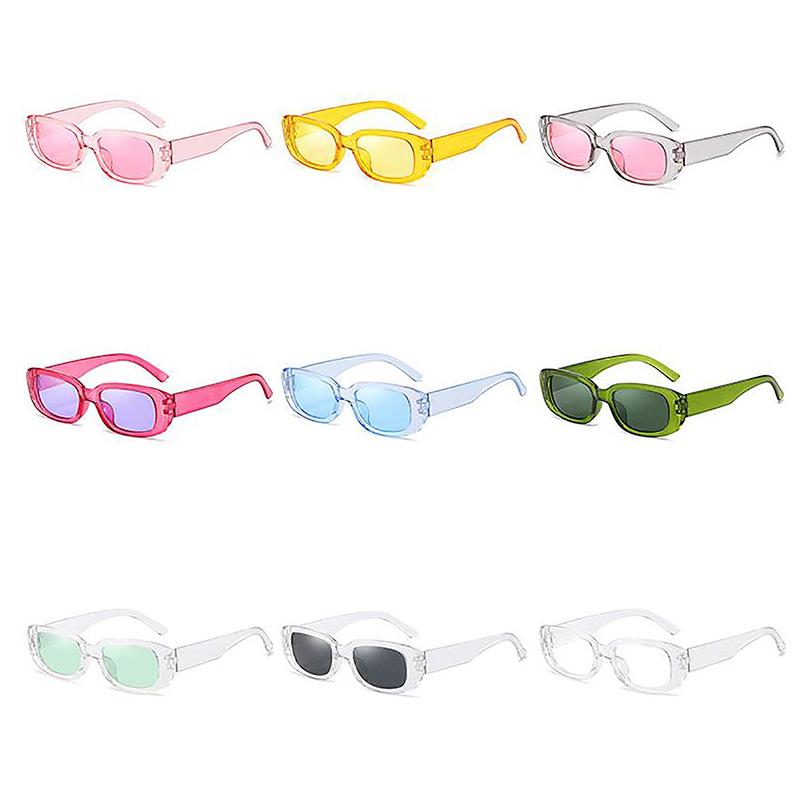 Fashion Women Rectangle Vintage Sunglasses Retro Points Sun Glasses Female Lady Eyeglass Cat Eye Driver Goggles