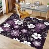 1 Peça Tapete de Chão Antiderrapante com Padrão Floral, adequado para Escritório, quarto e salas de brincar. Também pode ser usado como capa para apoio de pés de sofá - T32