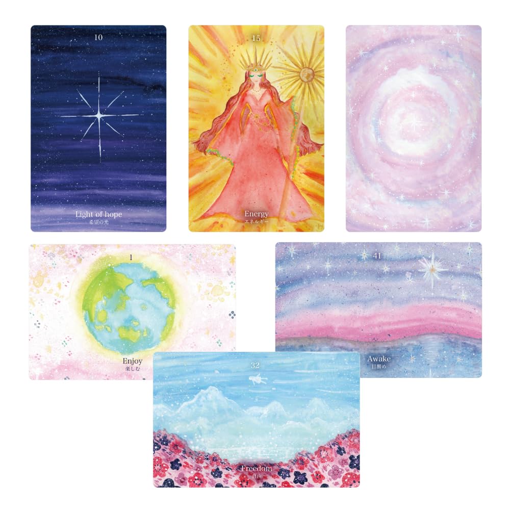 Dream Message Oracle Cards by HARUKA IIDA | 44 Cards with Japanese Instructions [Authentic]