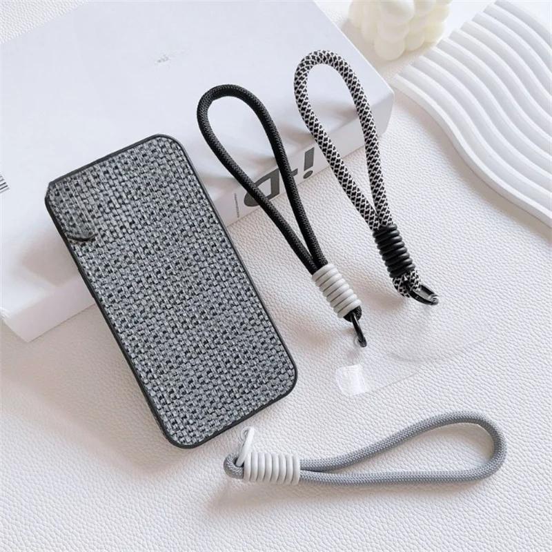 Handy-Lanyard-Gurt zum Aufhängen, Kettenring, Kordel mit Patch, Handschlaufe für Handyhülle, Seil, Schlüsselanhänger