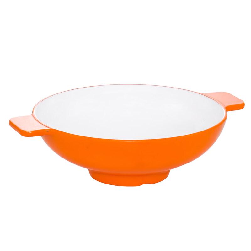Melamine Double-Handle Serving Bowl