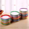 Kleine runde Kunststoff Japan Essen Sushi Melamin Schale Drehteller Sushi Teller Runde Bunte Förderband Sushi Servier-Essteller