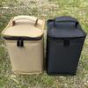 Camping Lantern Gas Tank Storage Bag with Zipper Soft Lining Large Capacity Portable Gas Tank Container Carrying Bag