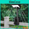 Solar Powered Led Clamp Light For Outdoor Garden Patio Lawn With Motion Sensor