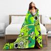 Sprunki Game Cartoon Blanket Quality Soft Warm Throw Blanket Winter Travel Bedroom Fluffy Bedspread