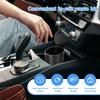 2Pcs 650ml Car Trash Can Plastic Cup Holder Dustbin with Lid Leak Proof Vehicle Garbage Bin for Car Door Pocket Seat Back Pocket