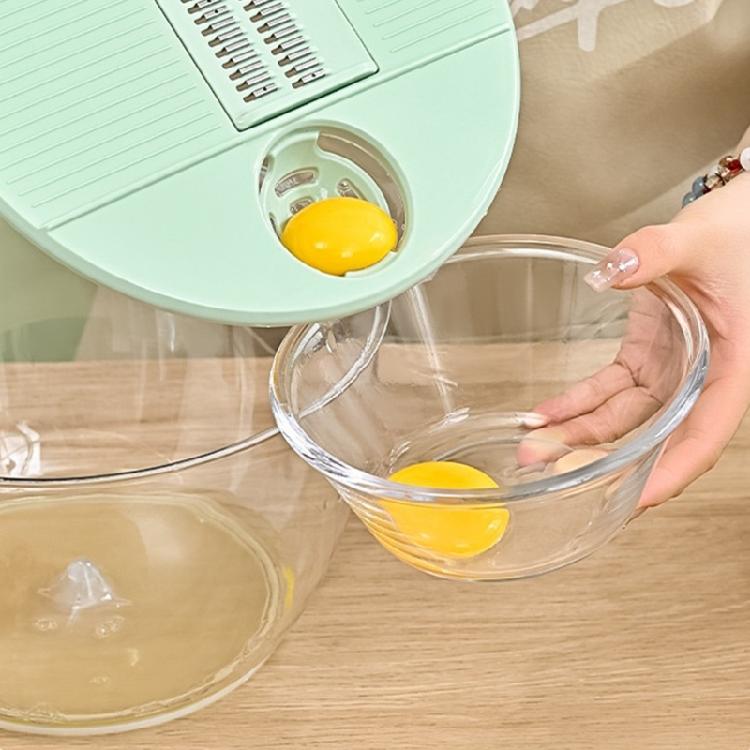 Space Saving High Capacity Double Basket Salad Spinner Food Safe Stainless Steels Hand Operated Dryer