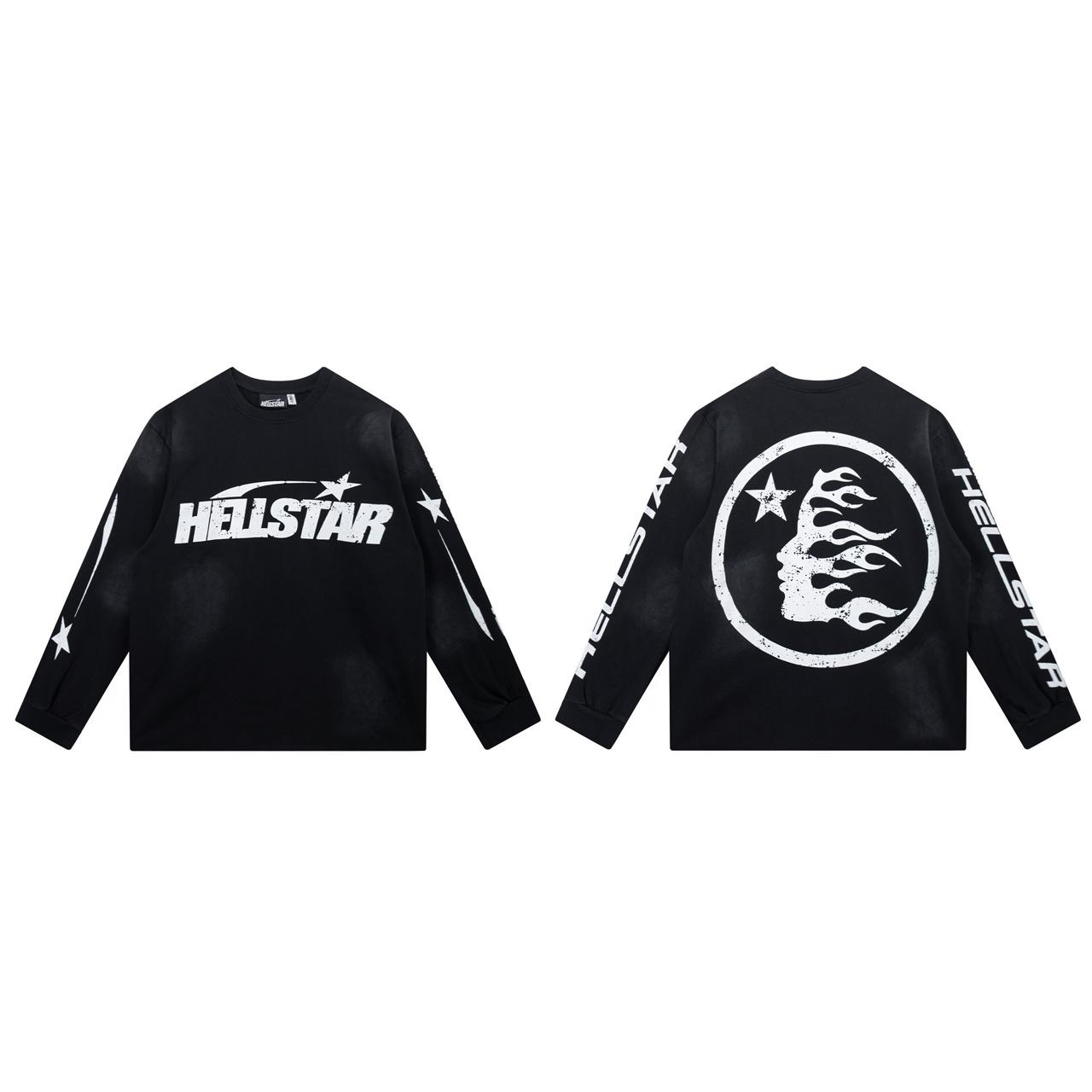 Unisex Hellstar Vintage Mazgāts Garu Piedurkņu