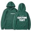 Custom Text Hoodie Men Fashion Sweatshirt Cool Casual Harajuku Street Wear Pullover Hooded Streetwear Hoodies & Sweatshirts Men’s