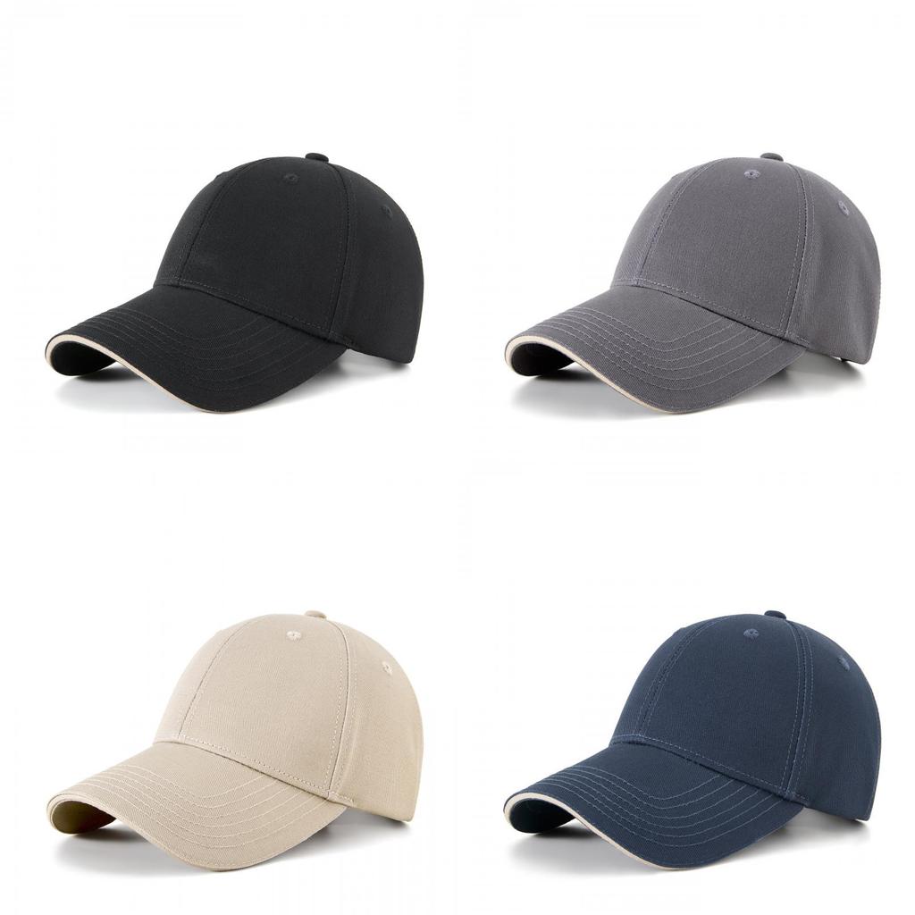Classic Cotton Baseball Cap With Breathable Sun Protection For Outdoor Men And Women
