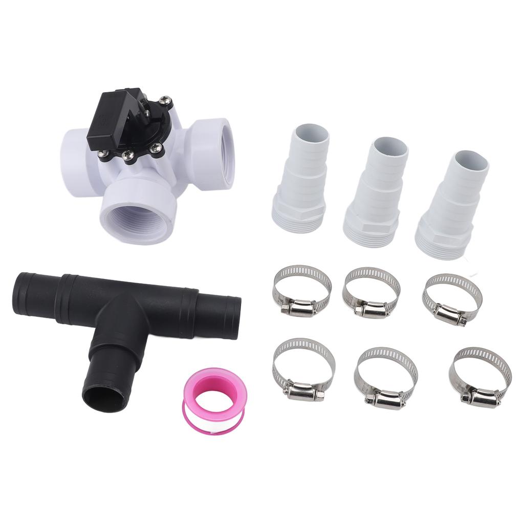 Diverter Valve Replacement, G1 1Celsius2 Female Thread, Easy To Install Swimming Pool Diverter Valve for Spa