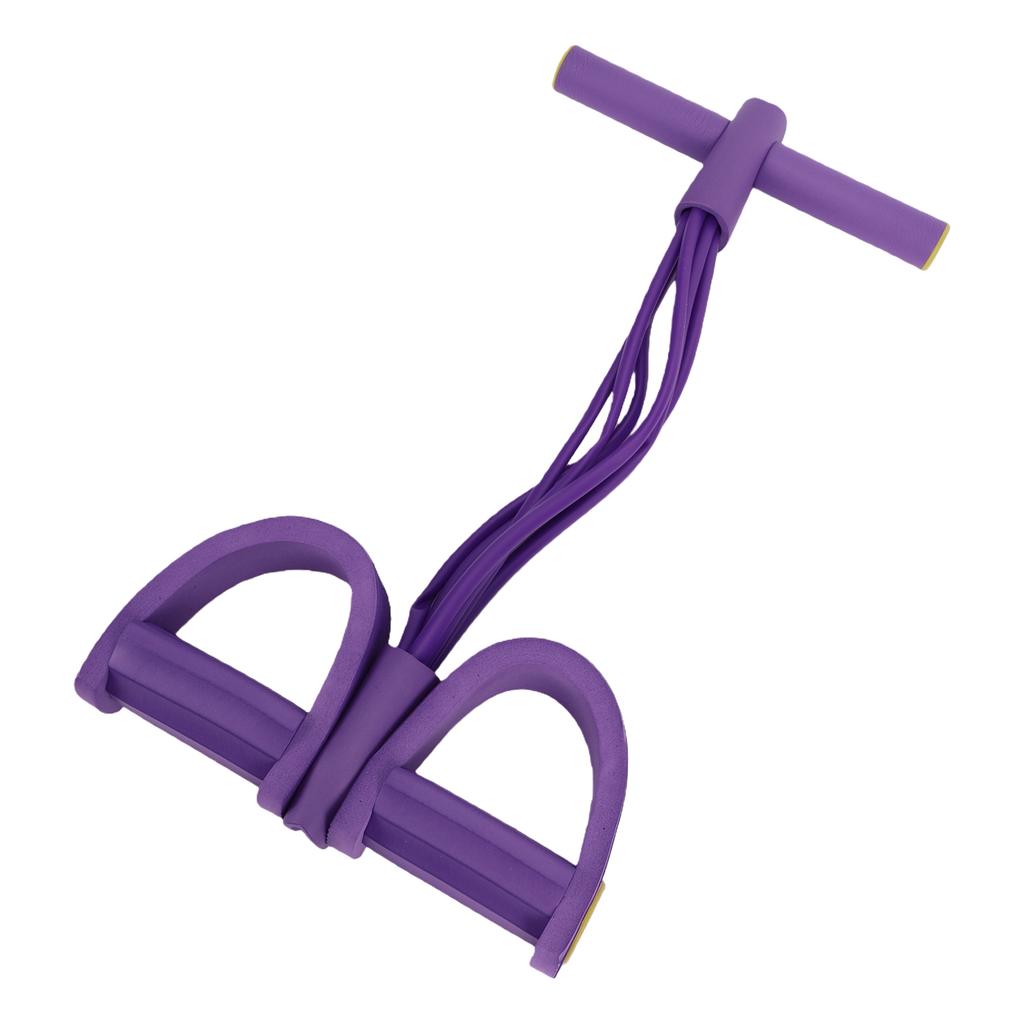 Pedal Resistance Bands with Handles Elastic Bands for Exercise Rubber Multifunction Tension Rope for Waist Arms Abdomen